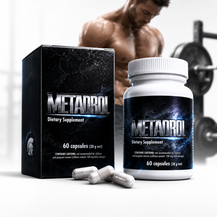 Metadrol 60 kapsułek Tribulus Terrestris Kofeina