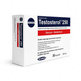 Testosterol 250 30 kapsułek | Hardmasa