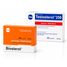 Zestaw Testosterol 250 + Biosterol | Hardmasa