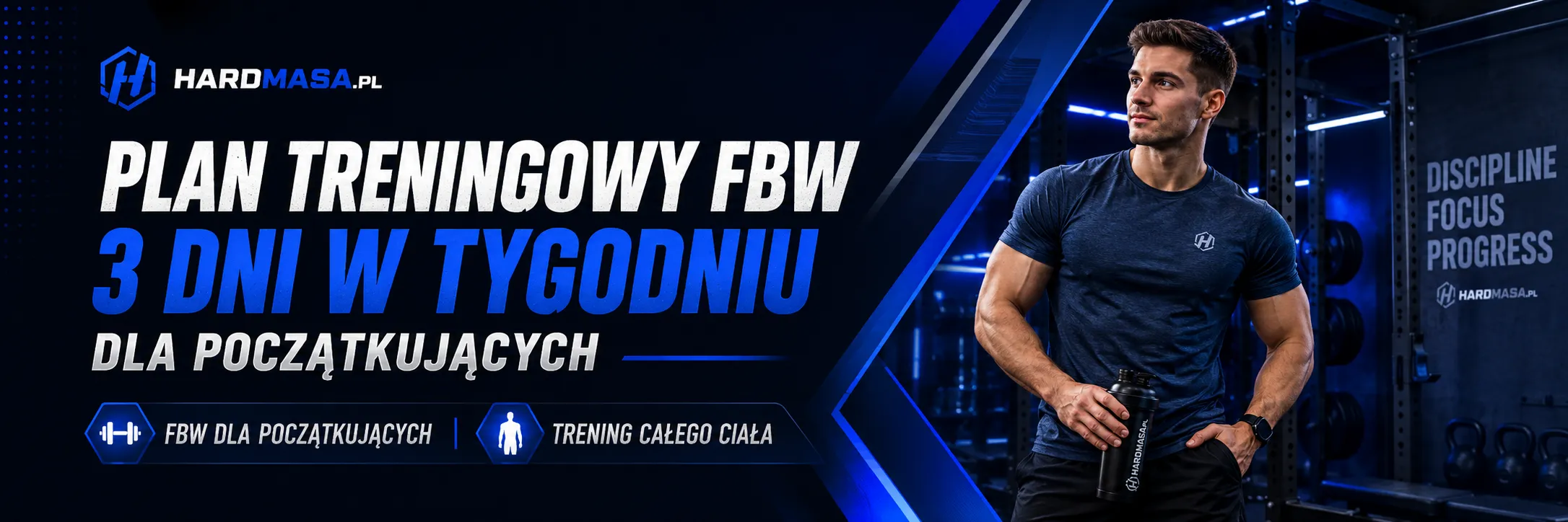 Plan treningowy FBW 3 dni w tygodniu dla początkujących